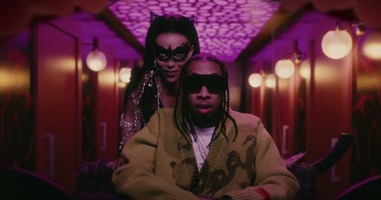 Doja Cat and Tyga Play a Game of Cat and Mouse in “Freaky Deaky” Video