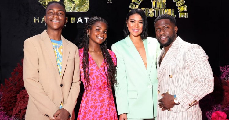 Kevin Hart Loves His 4 Kids, and He's Not Afraid to Show It