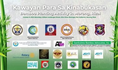 Planting Bamboo, Planting Hope: Bag of Hope Inc. Joins “Kawayan Para Sa Kinabukasan” in a Bold Climate Action Move!