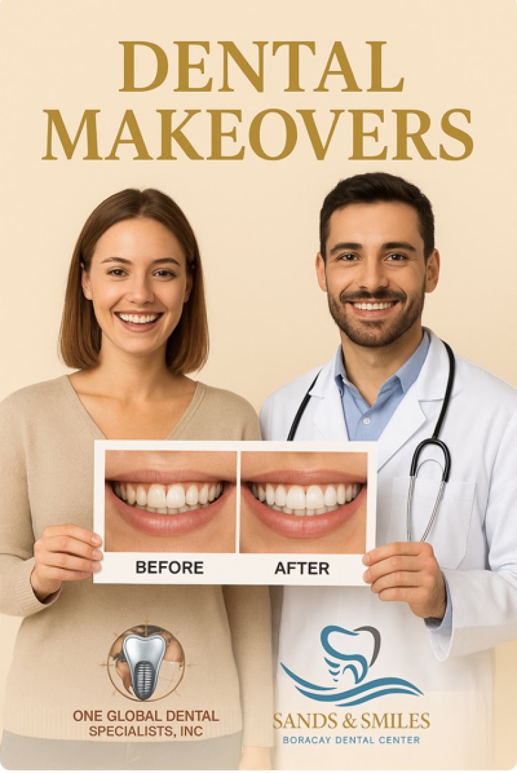Experience Your Future Smile Today: Digital Smile Makeovers with One Global Smiles (BGC) & Sands and Smiles (Boracay)