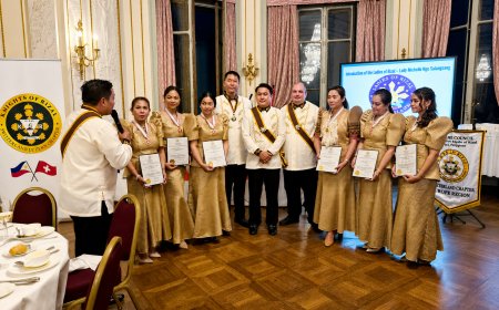 Cultural Diplomacy in Action: Knights of Rizal Strengthen Philippines–Europe Ties in Switzerland