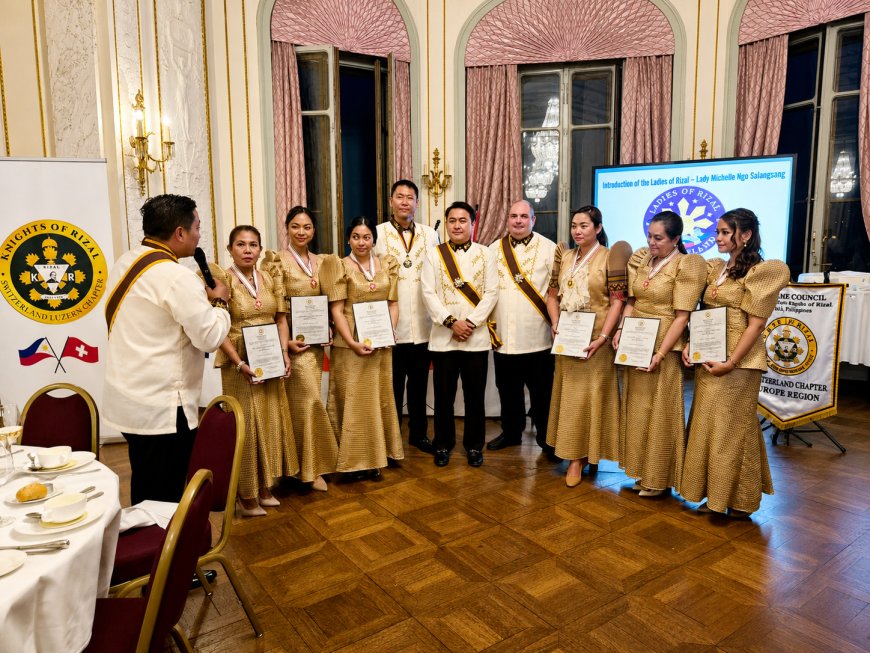 Cultural Diplomacy in Action: Knights of Rizal Strengthen Philippines–Europe Ties in Switzerland